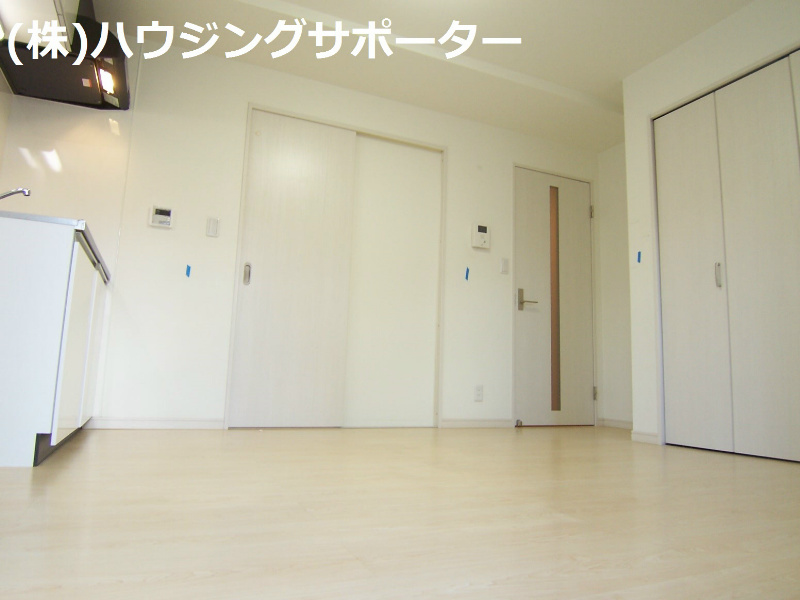 その他：右のドアが玄関ホール、左が洗面所です