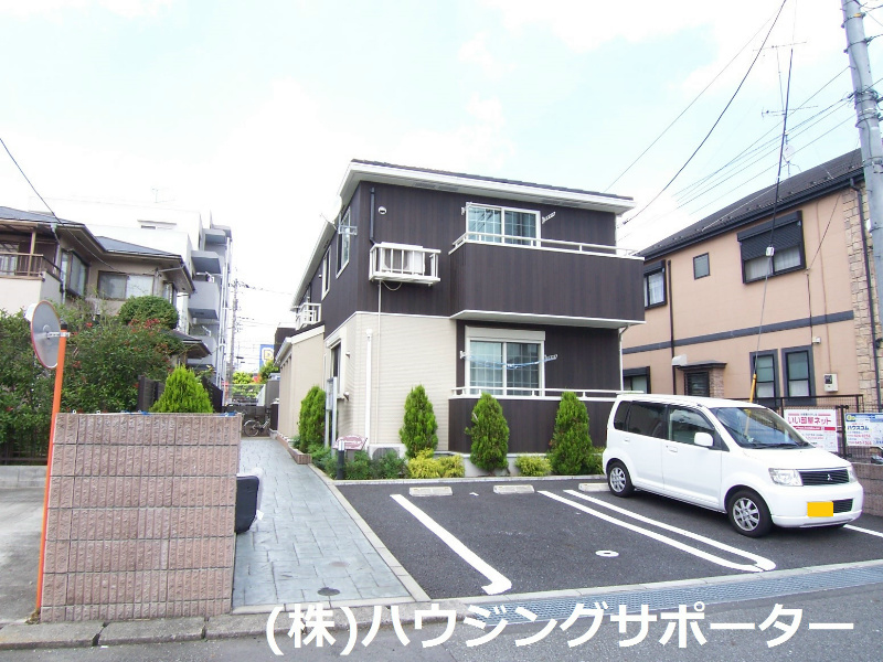 外観画像：駐車場は目の前です