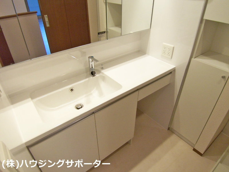 洗面所：洗面台も大きくて使いやすいと思います
