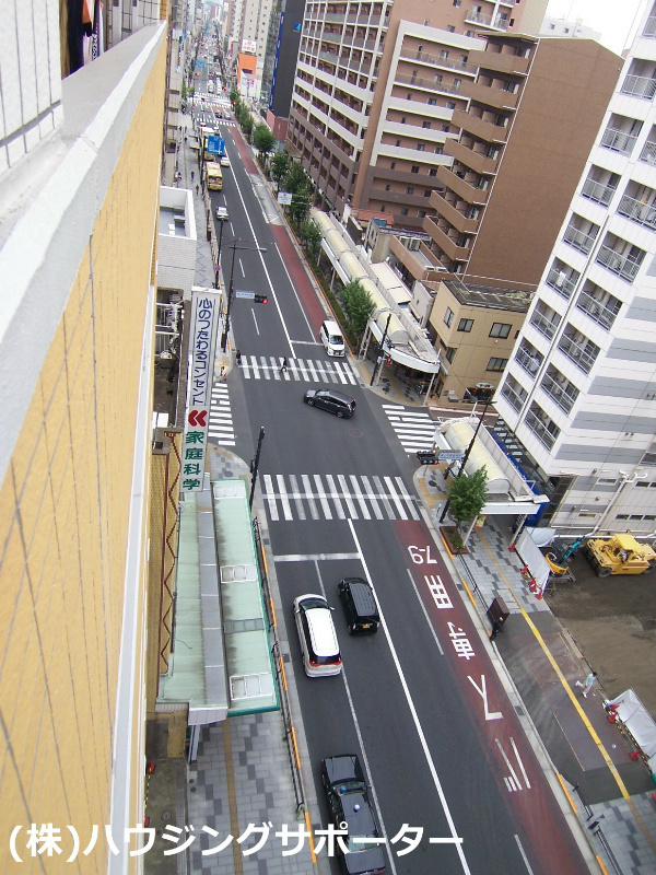眺望：下を見てみました。。