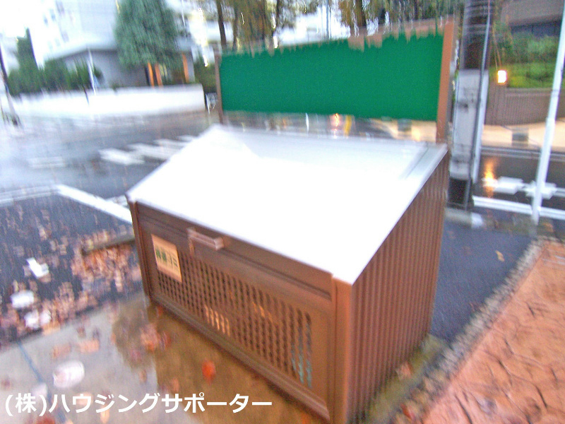 外観画像：敷地内ゴミ置き場です