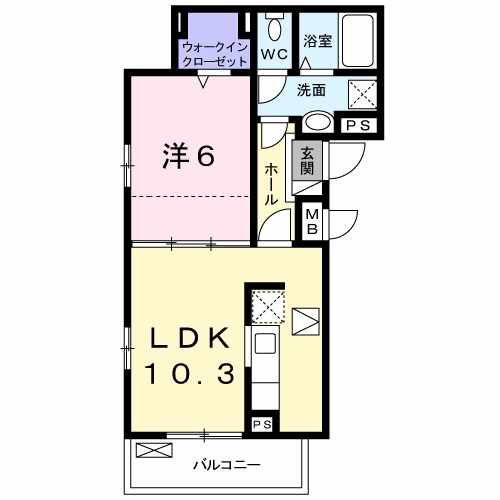 アイ.ヴィレッジⅢ 間取り