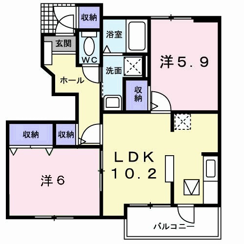 デルソル 間取り