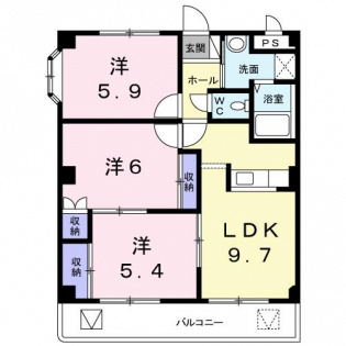エランドール清水 間取り