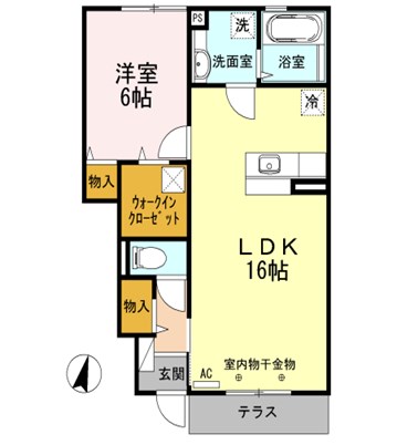 サンモールめじろ台 間取り