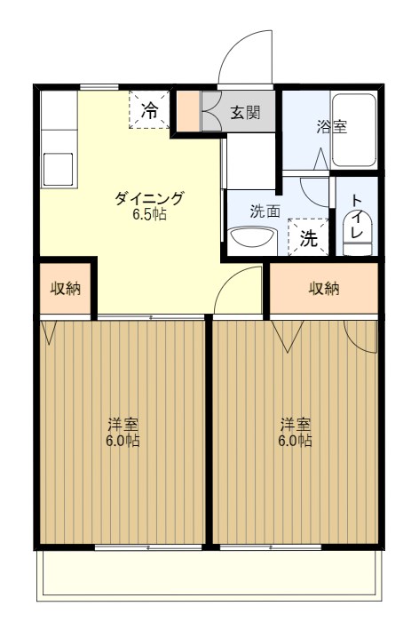 サントゥールＢ 間取り