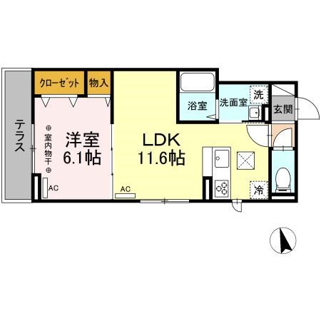Ｄスクエア元本郷 間取り
