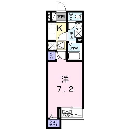 プラシード　カメリア 間取り