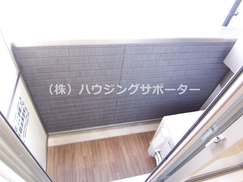 プラシード　カメリア ベランダ