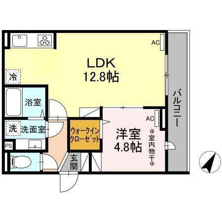 Dフルト並木町 間取り
