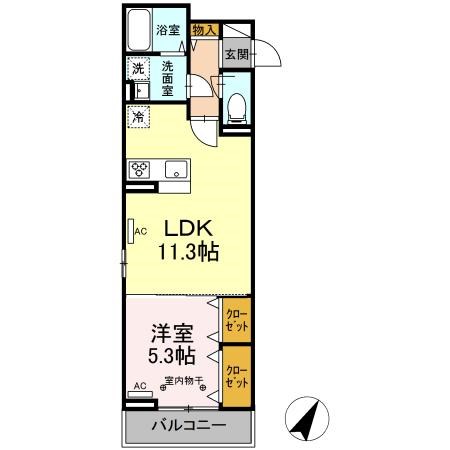 Dフルト並木町 間取り