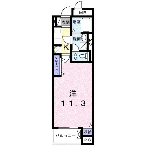 ソレイユ 間取り