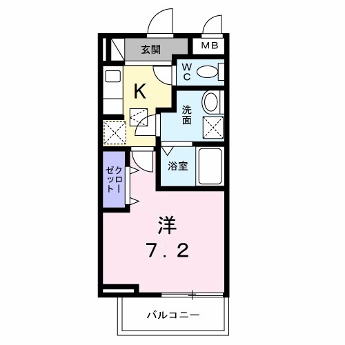 ヴィラ　エクセレーナ 間取り